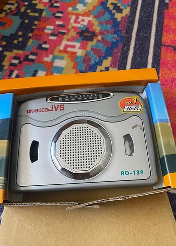 Renkli Taşınabilir Kaset Çalar - Görsel 2