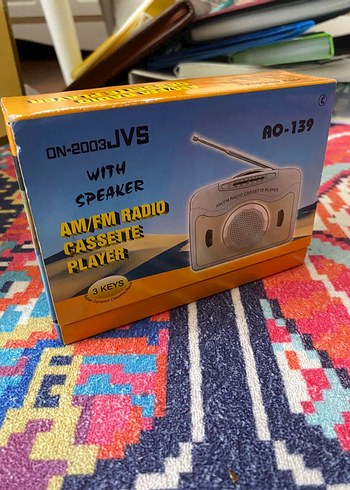 Renkli Taşınabilir Kaset Çalar - Görsel 4