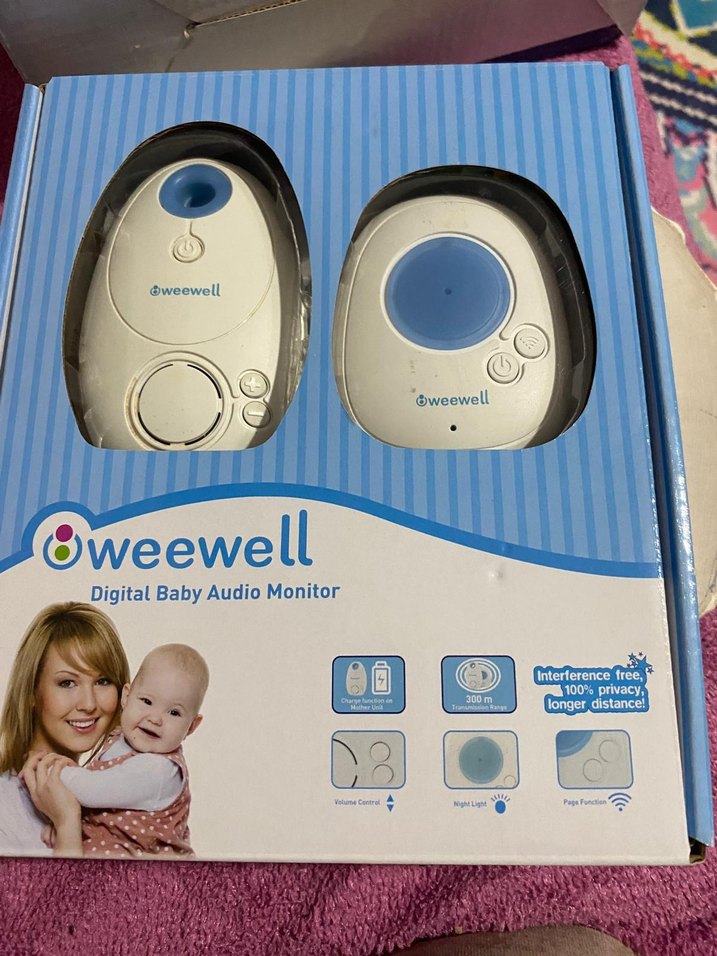 Weewell Bebek Monitörü ve Kamera Seti Beyaz - Görsel 2