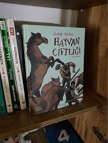 Hayvan Çiftliği sert kapak ciltli çizgi roman