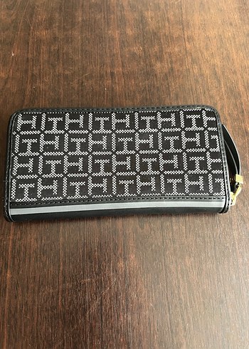 Beden Tommy Hilfiger Kadın Siyah Cüzdan