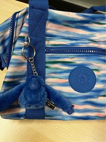 Kipling Kipling ultra hafif mavi renkli çanta