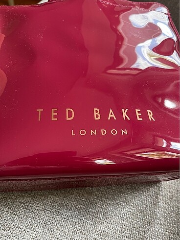 Beden bordo Renk Ted Baker bordo renk orjinal çanta