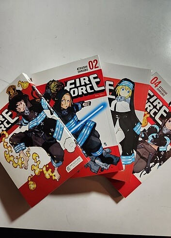 Fire Force 1-2-3-4 Manga