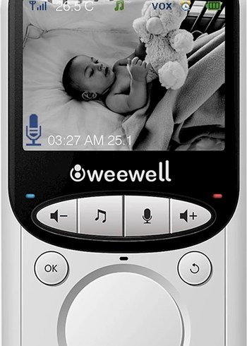 weewell Beyaz Bebek Kamerası - Görsel 4
