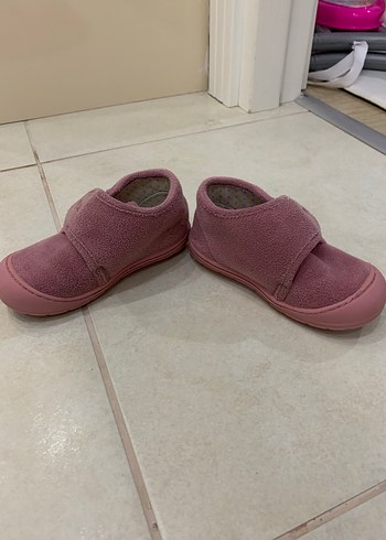 Kız Çocuk Pembe Polar Ev Terliği - Görsel 2