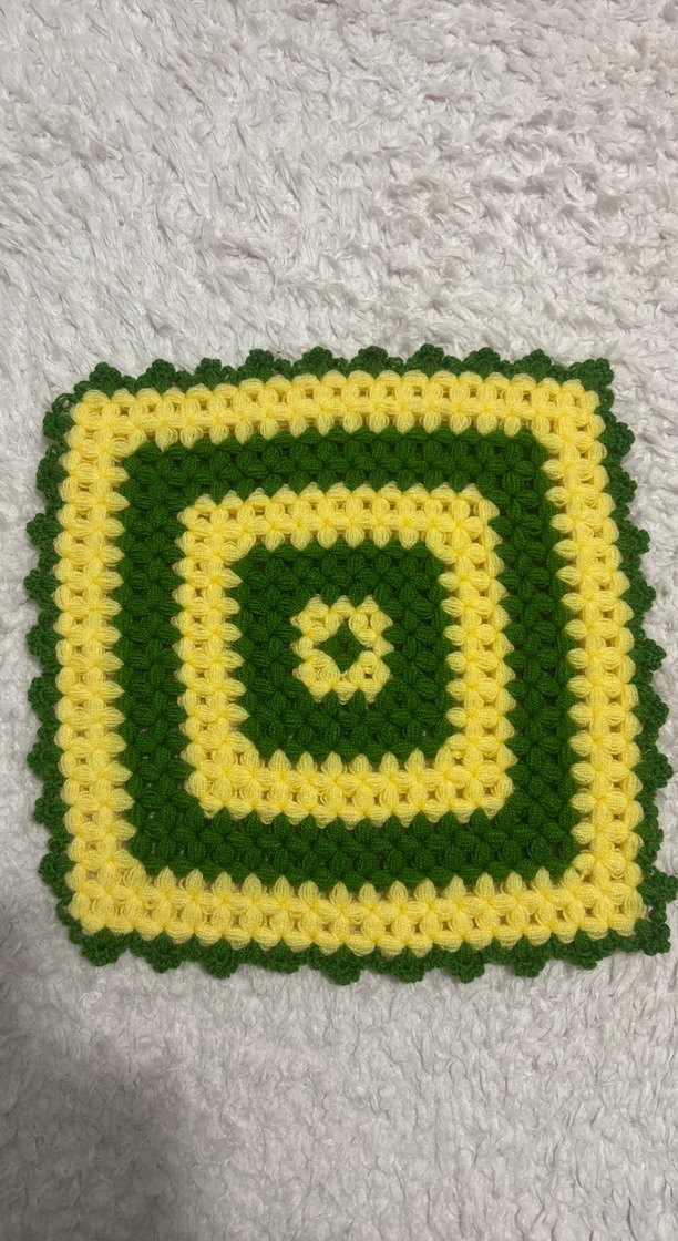 Mavi Beyaz Örgü Banyo Süngeri - Görsel 3