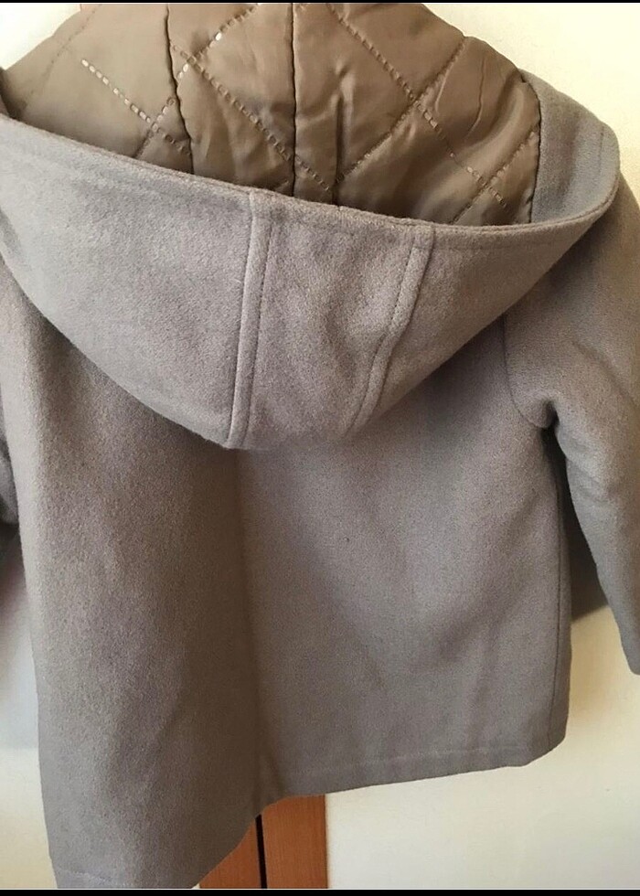 Kaşe kumaş erkek çocuk kaban - Görsel 3