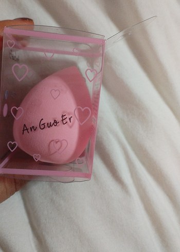 Pembe Pastel Makyaj Süngeri AnGuo Er - Görsel 2