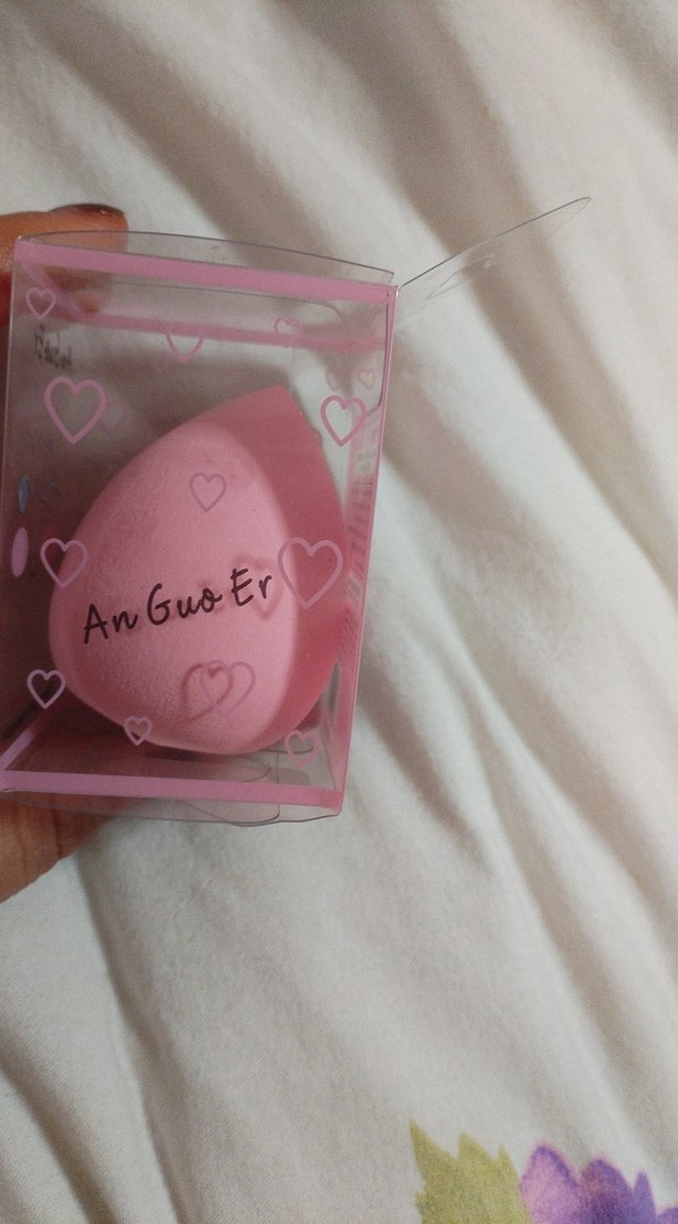 Pembe Pastel Makyaj Süngeri AnGuo Er - Görsel 2