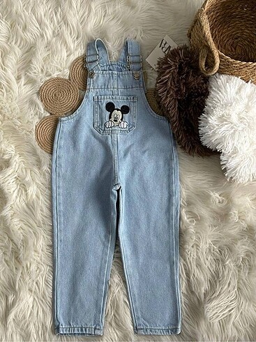 Zara etiketli Mickey salopet