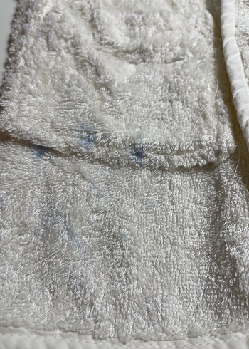 Kapüşonlu Erkek Çocuk Nakışlı Bornoz - Görsel 3