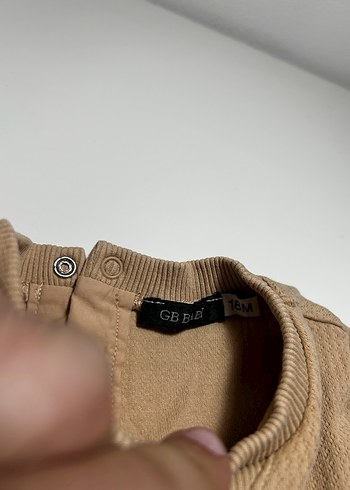 GB Bibi 18 Ay Zebra Desenli Sweat - Görsel 4