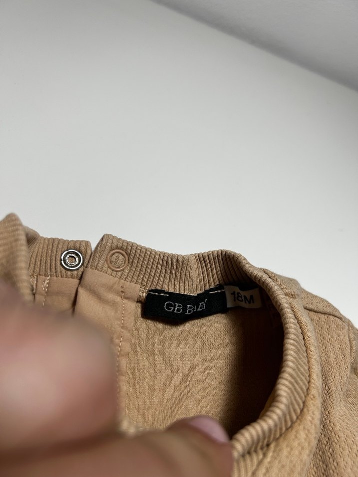 GB Bibi 18 Ay Zebra Desenli Sweat - Görsel 4