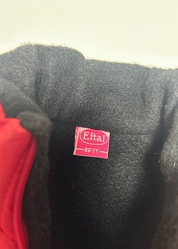 Eftal 1 Yaş Kırmızı Şişme Yelek - Görsel 3