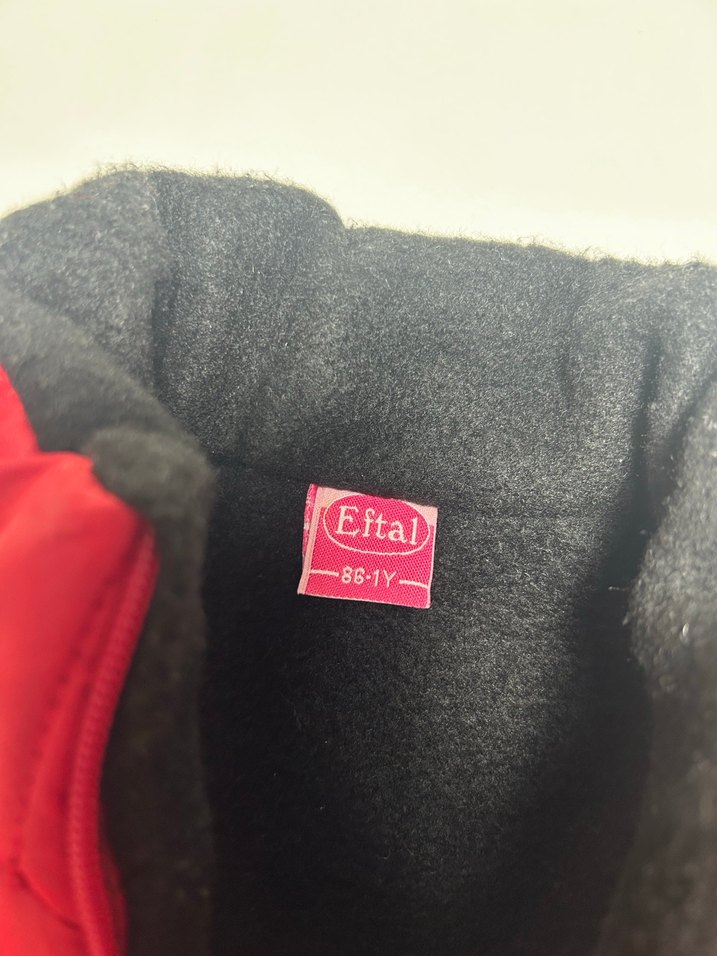 Eftal 1 Yaş Kırmızı Şişme Yelek - Görsel 3