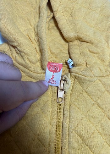 Koton Baby 18-24 Ay Kapitone Mont - Görsel 2