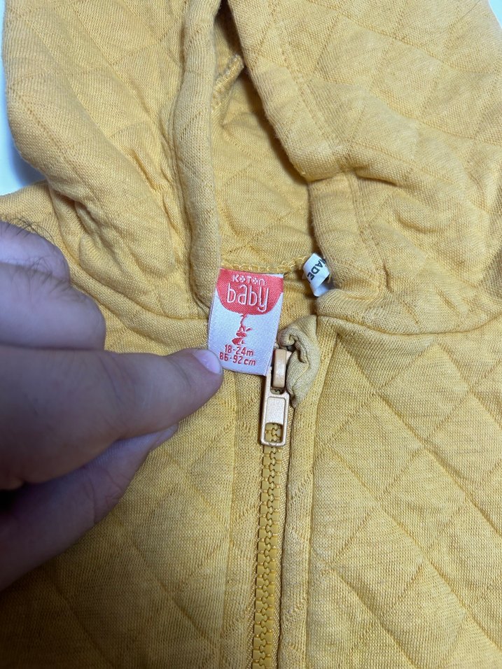 Koton Baby 18-24 Ay Kapitone Mont - Görsel 2