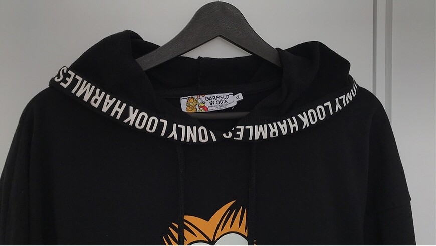 Lisanslı Garfield Sweatshirt