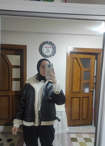 s Beden Deri ceket