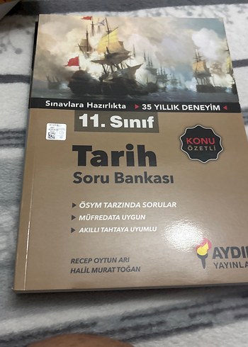 11. Sınıf Tarih Soru Bankası - Aydın Yayınları