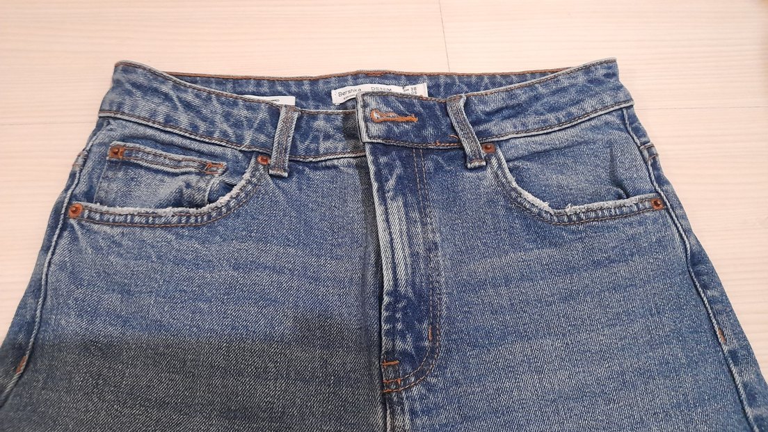 38 Beden Bershka Kadın Kot Pantolon - Görsel 2