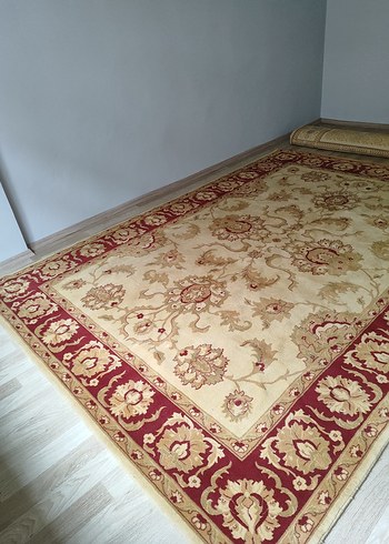 Kırmızı Desenli Klasik Halı - Görsel 3