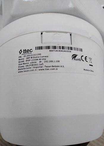 TTEC İP  Güvenlik KameraSI - Görsel 4