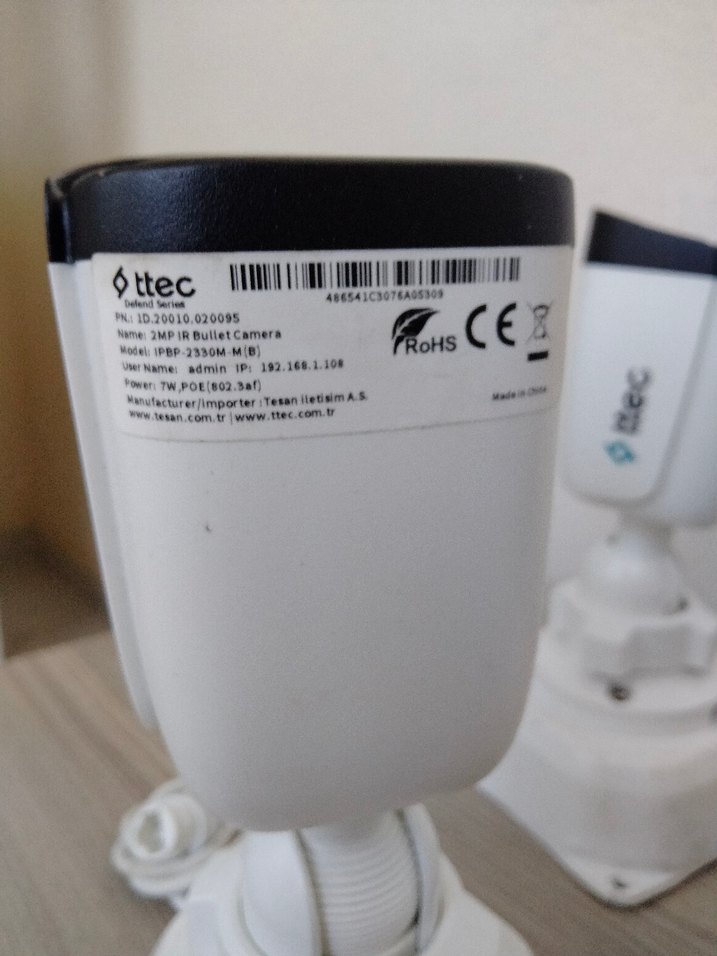 TTEC İP  Güvenlik KameraSI - Görsel 5