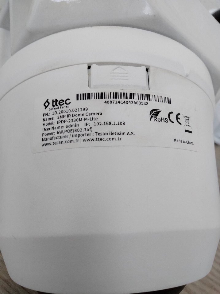 TTEC İP  Güvenlik KameraSI - Görsel 4