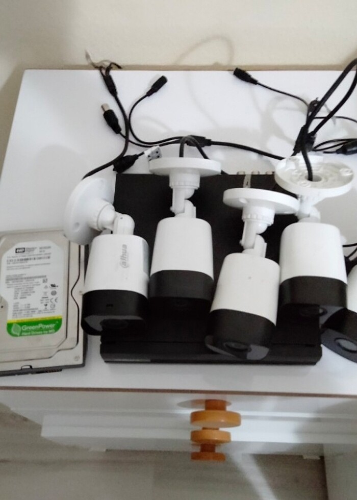 Dahua Güvenlik kamera set kayıt cihazı harddisk  - Görsel 2