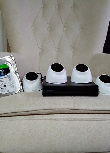 Dahua Güvenlik kamera seti cihaz harddisk  - Görsel 2