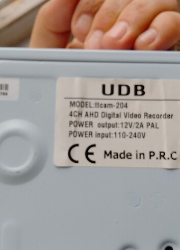 Güvenlik kamera kayıt cihazı set  - Görsel 3