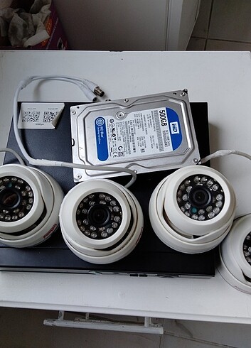 Güvenlik kamera kayıt cihazı set  - Görsel 4