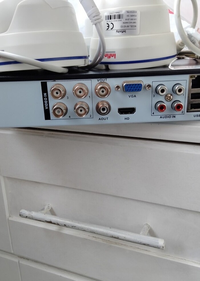 Güvenlik kamera kayıt cihazı set  - Görsel 5