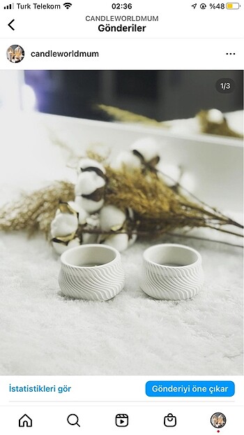 Tealight mumluk kalıbı