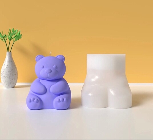 Zara Home Ayıcık mum kalıbı