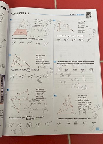 TYT Geometri Soru Bankası - Okyanus - Görsel 5