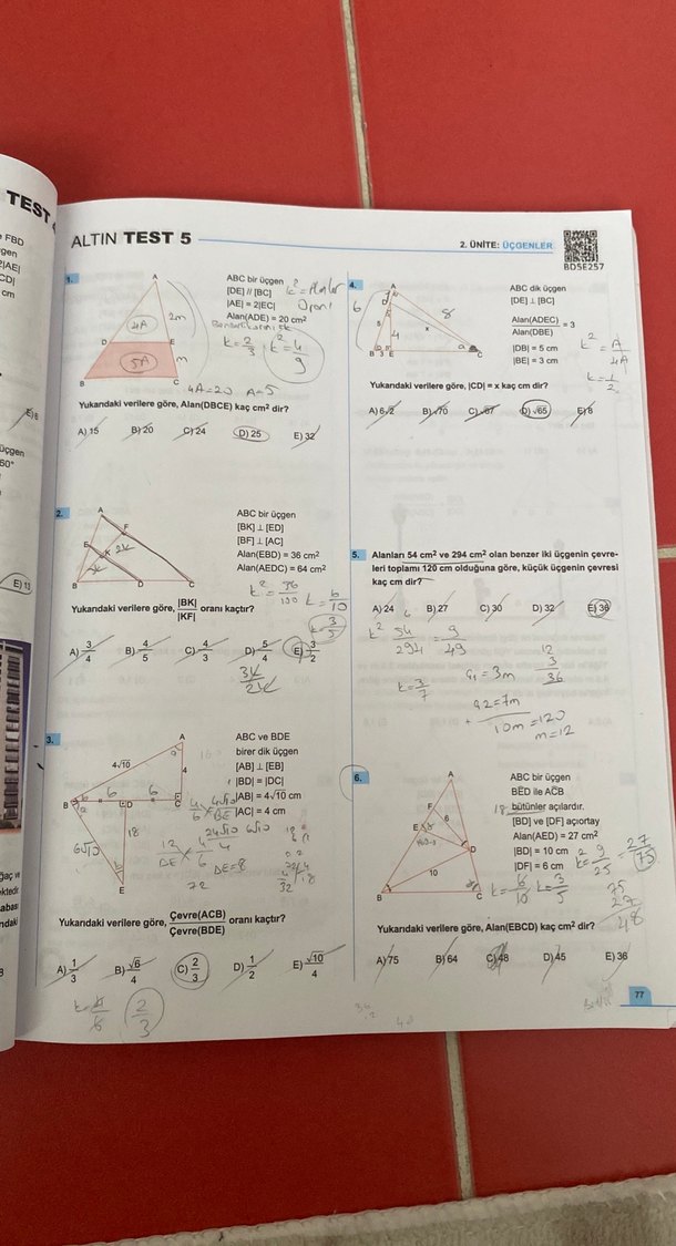 TYT Geometri Soru Bankası - Okyanus - Görsel 5