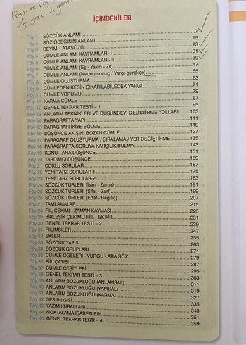 Türkçe Soru Bankası - Üniversite Hazırlık - Görsel 3