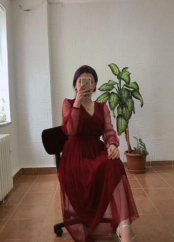 MİDİ Tül Elbise ??