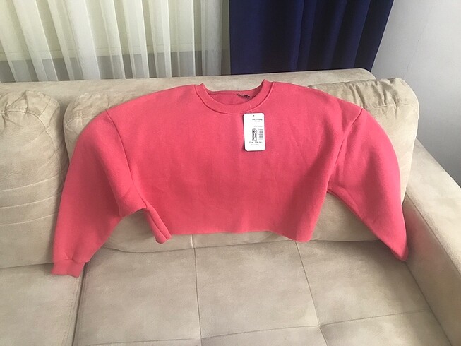 Zara ZARA CROP SWEAT