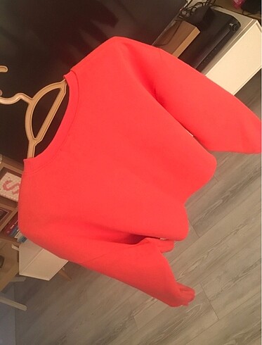 m Beden ZARA CROP SWEAT