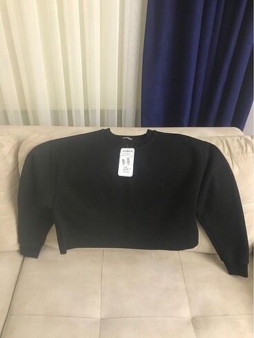 Zara ZARA CROP SWEAT