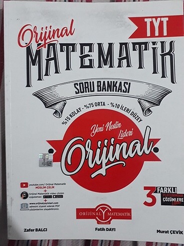 Orijinal TYT Matematik Soru Bankası