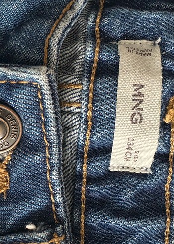 Mango kız çocuk denim - Görsel 3