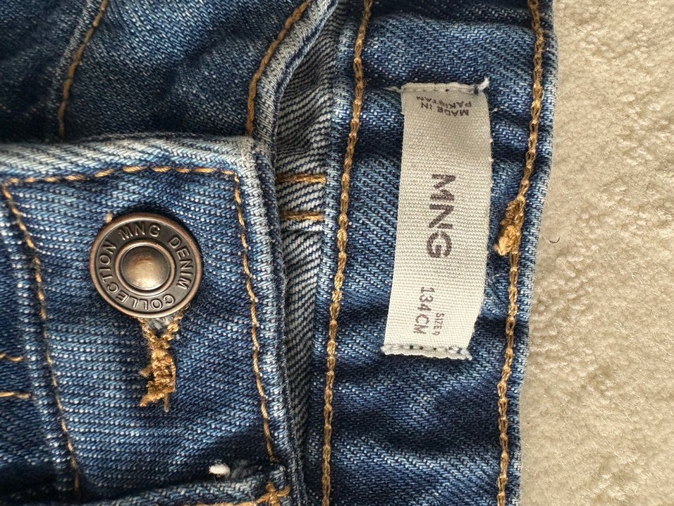 Mango kız çocuk denim - Görsel 3