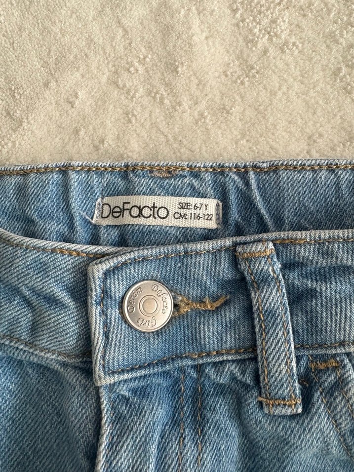 Mavi Kot Pantolon - Görsel 4