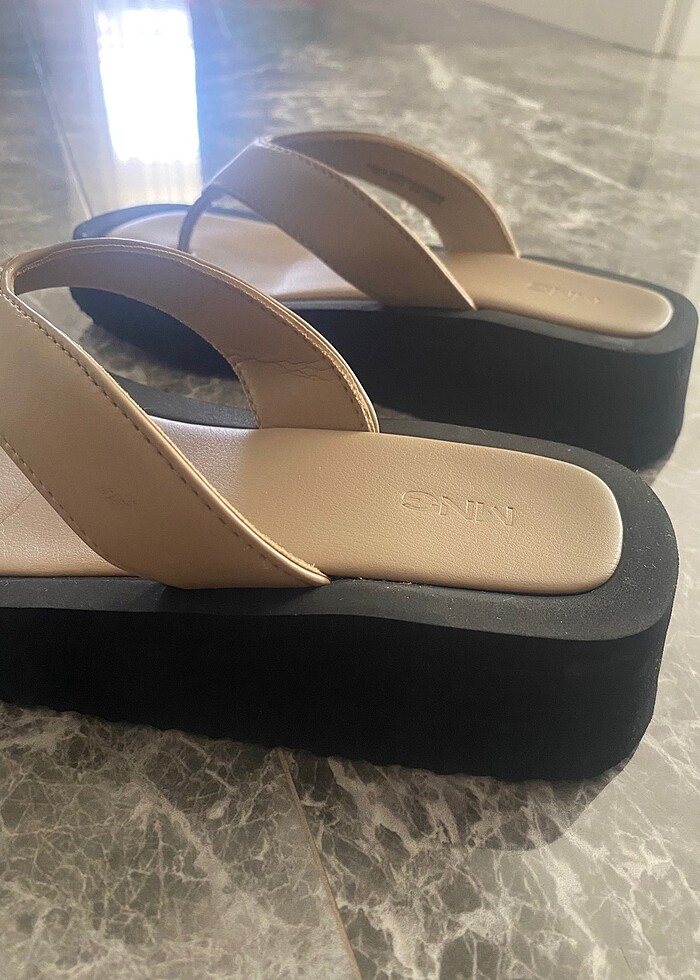 Mango oysho platform terlik - Görsel 2