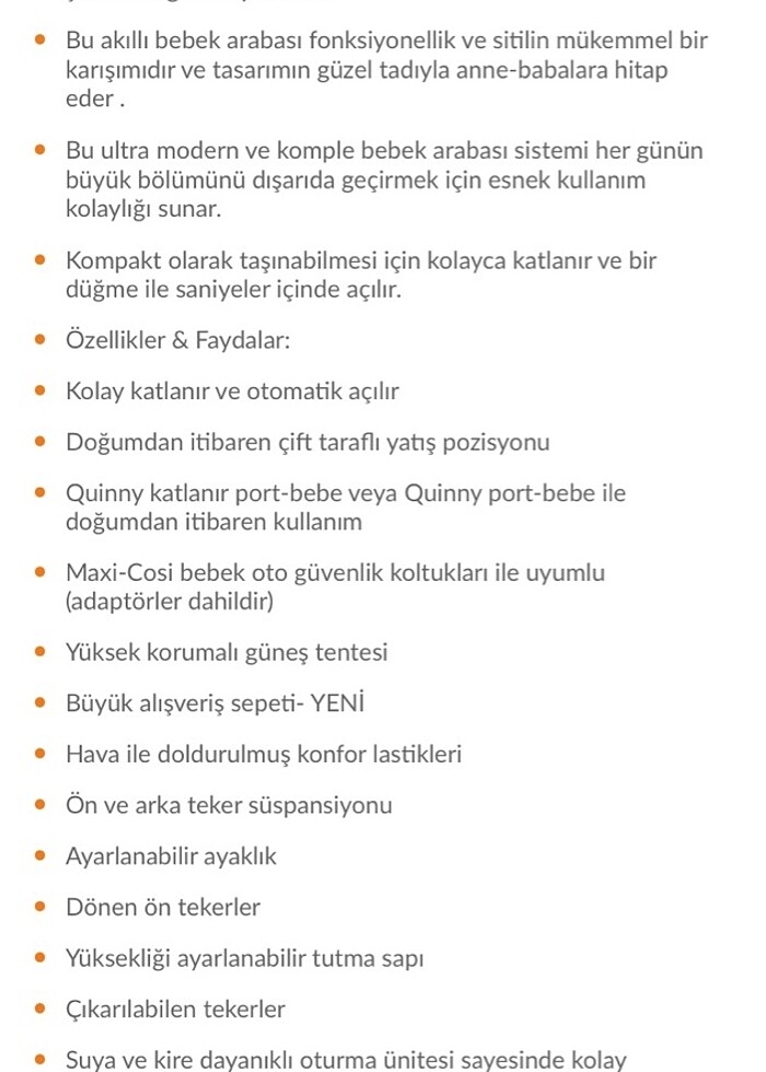 Quinny Moodd Kız bebek arabası - Görsel 3